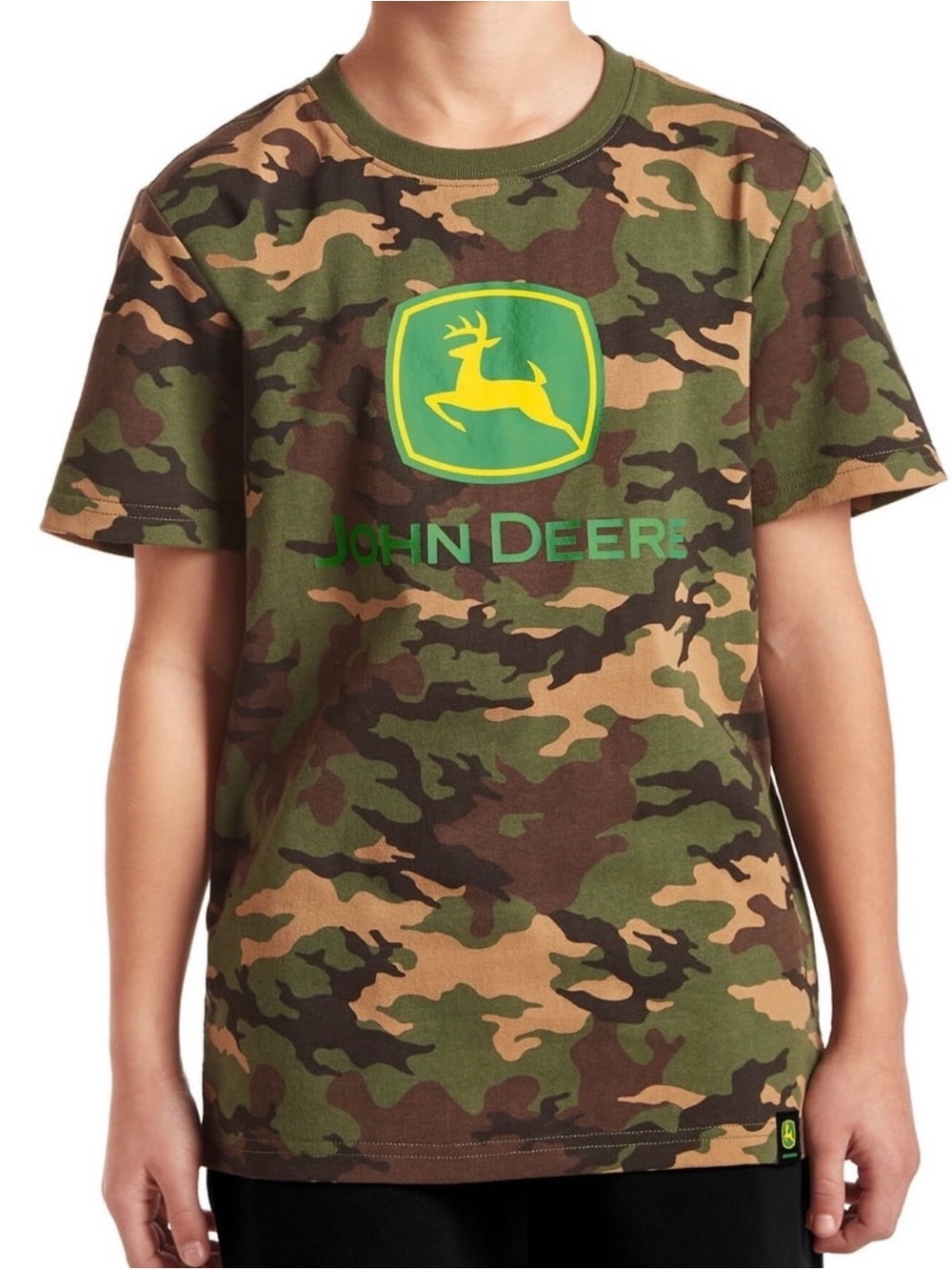 John Deere Boys' Camo Logo Tee -